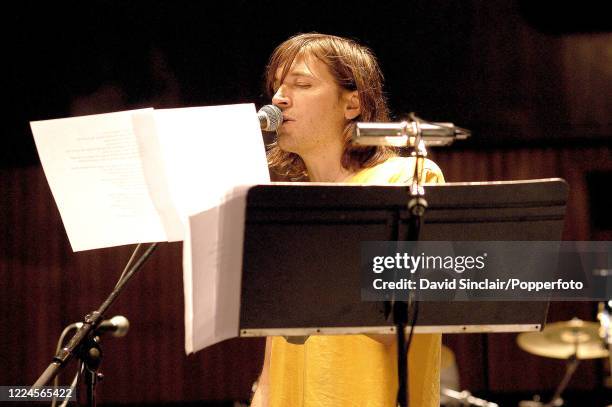 Ameican musician Evan Dando of The Lemonheads performs live on stage during the Tribute to Kirsty MacColl concert at Royal Festival Hall in London on...