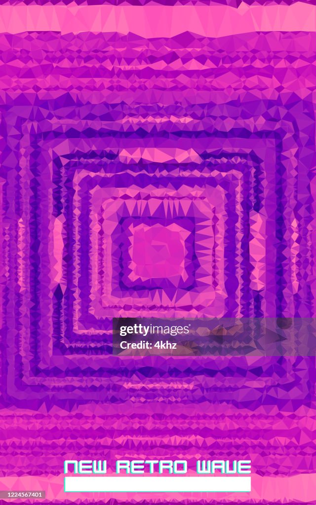 NEW RETRO WAVE CREATIVE NEON COLOR ABSTRACT GRAPHIC BACKGROUND