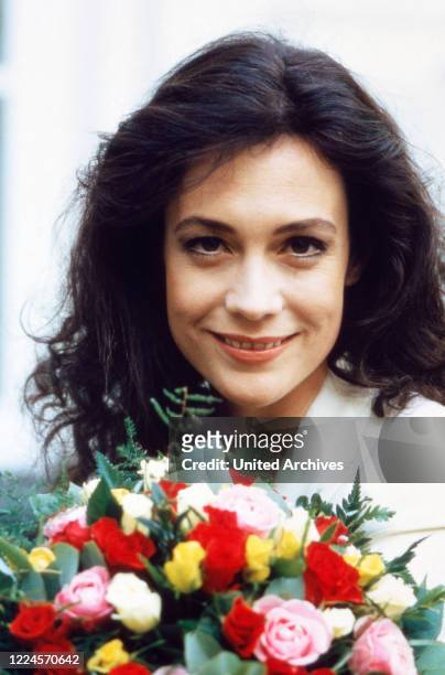 Austrian actress Barbara Wussow, circa 1989.