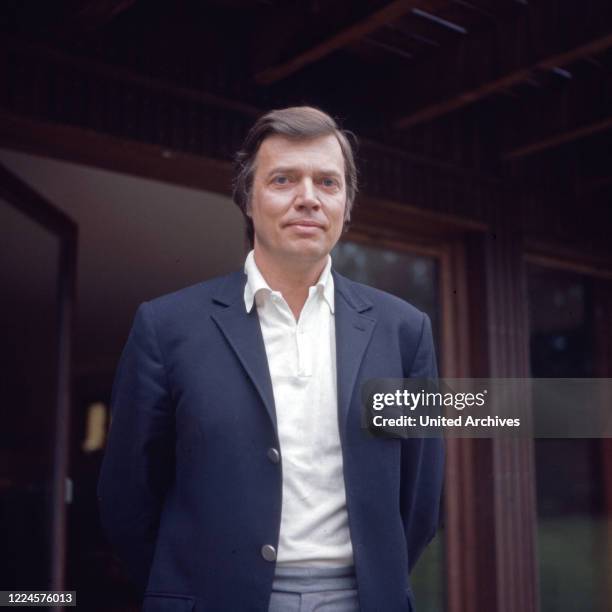 Austrian actor Karlheinz Boehm, Germany, 1960s.