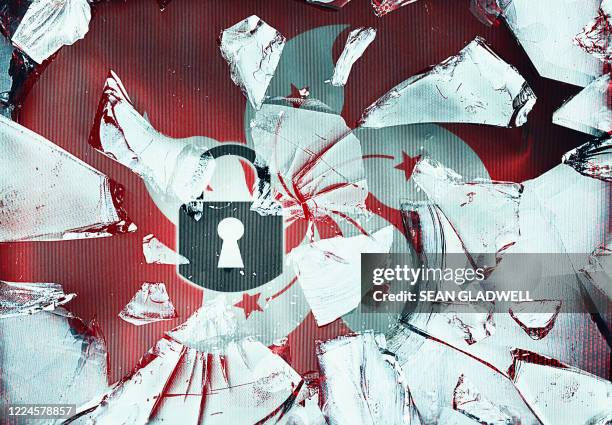 hong kong security concept - china firewall stock pictures, royalty-free photos & images