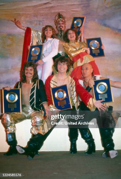 German band Dschinghis Khan, Germany, 1970s.