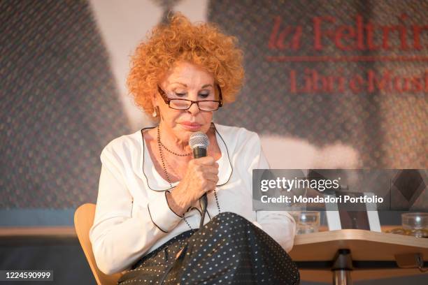 Ornella Vanoni in Milan. Ornella Vanoni presents at the Feltrinelli in Milan the reprint of her famous album "Argilla", now printed and distributed...