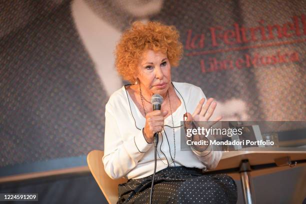 Ornella Vanoni in Milan. Ornella Vanoni presents at the Feltrinelli in Milan the reprint of her famous album "Argilla", now printed and distributed...