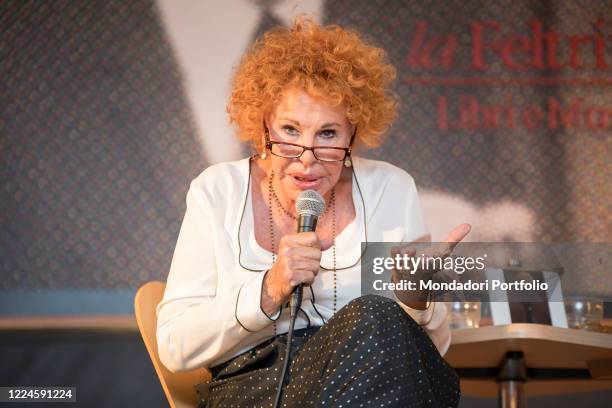 Ornella Vanoni in Milan. Ornella Vanoni presents at the Feltrinelli in Milan the reprint of her famous album "Argilla", now printed and distributed...