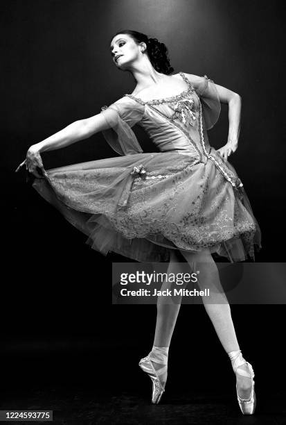 Portrait of Ballet dancer Suzanne Farrell, April 1983.