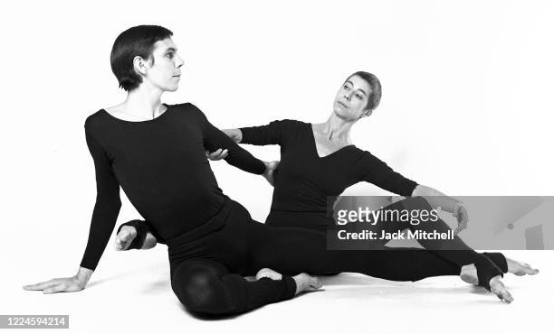 Portrait of dancers Jeff Slayton and Viola Farber, November 1973.