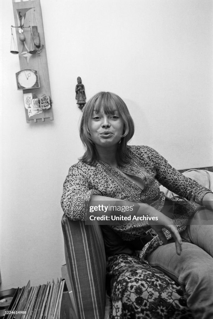 Model Andrea Rau German actress and photo model Andrea Rau, Germany, 1970s. News Photo ...