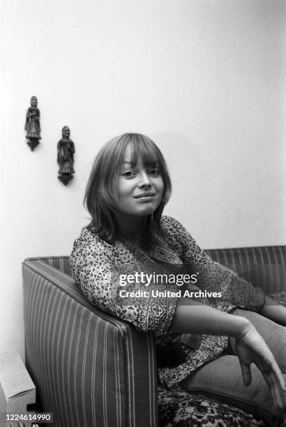 Model Andrea Rau German actress and photo model Andrea Rau, Germany, 1970s. News Photo ...