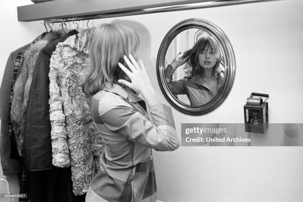 Model Andrea Rau German actress and photo model Andrea Rau, Germany, 1970s. News Photo ...