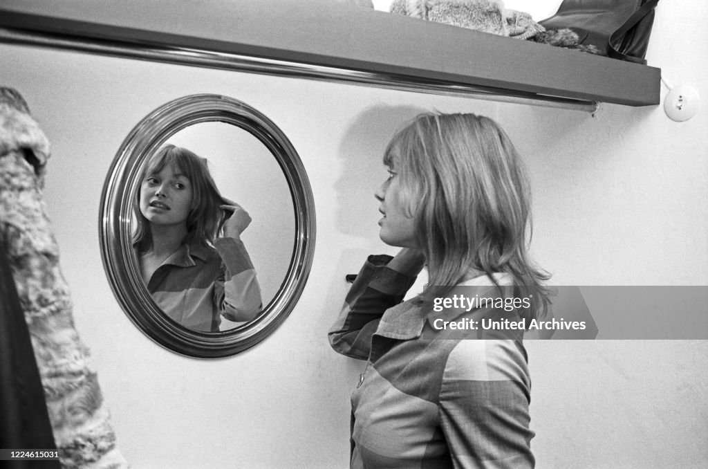 Model Andrea Rau German actress and photo model Andrea Rau, Germany, 1970s. News Photo ...