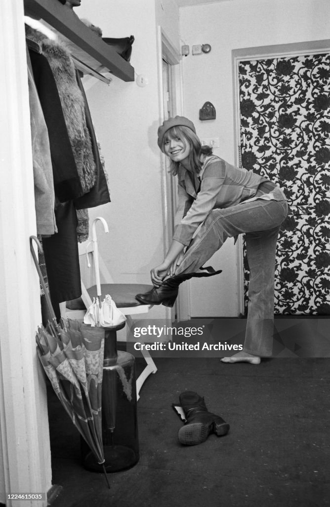 Model Andrea Rau German actress and photo model Andrea Rau, Germany, 1970s. News Photo ...