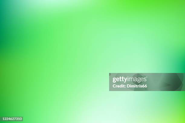 dreamy smooth abstract green background - lush foliage stock illustrations