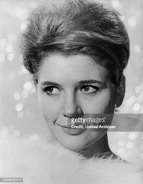 Austrian Swiss actress Christiane Hoerbiger, Germany, circa 1961. .