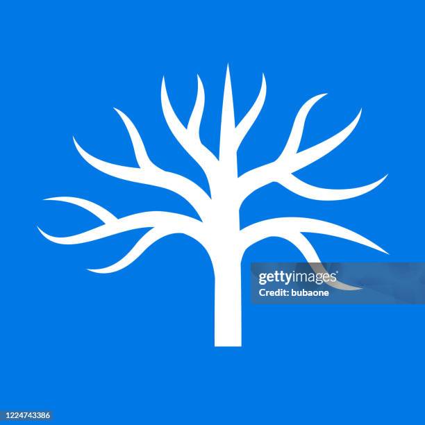 tree icon - tree limb icon stock illustrations
