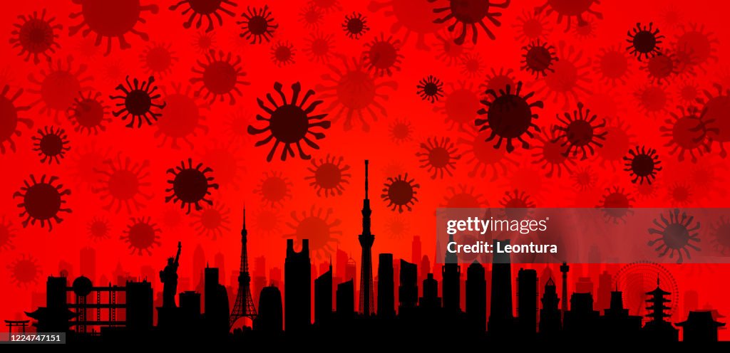 Coronavirus in Tokyo (All Buildings Are Complete and Moveable)