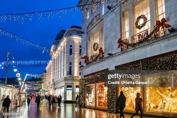 weihnachten in cork, irland - cork city stock-fotos und bilder