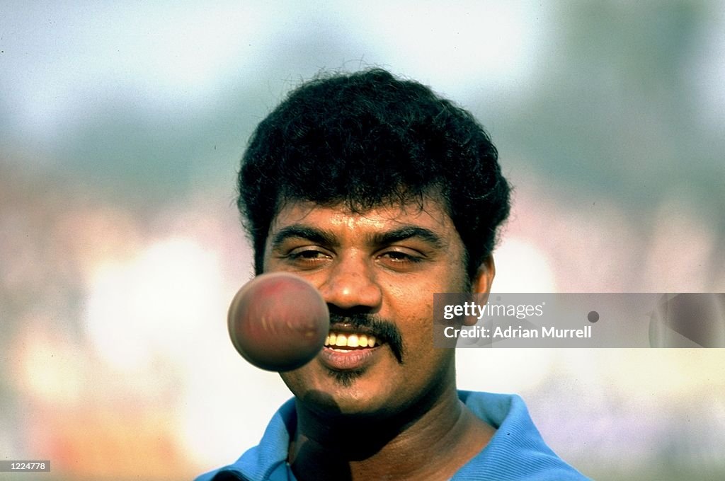 Nanan Ringer Portrait of Ranjie Nanan of the West Indies during the Second Test ...