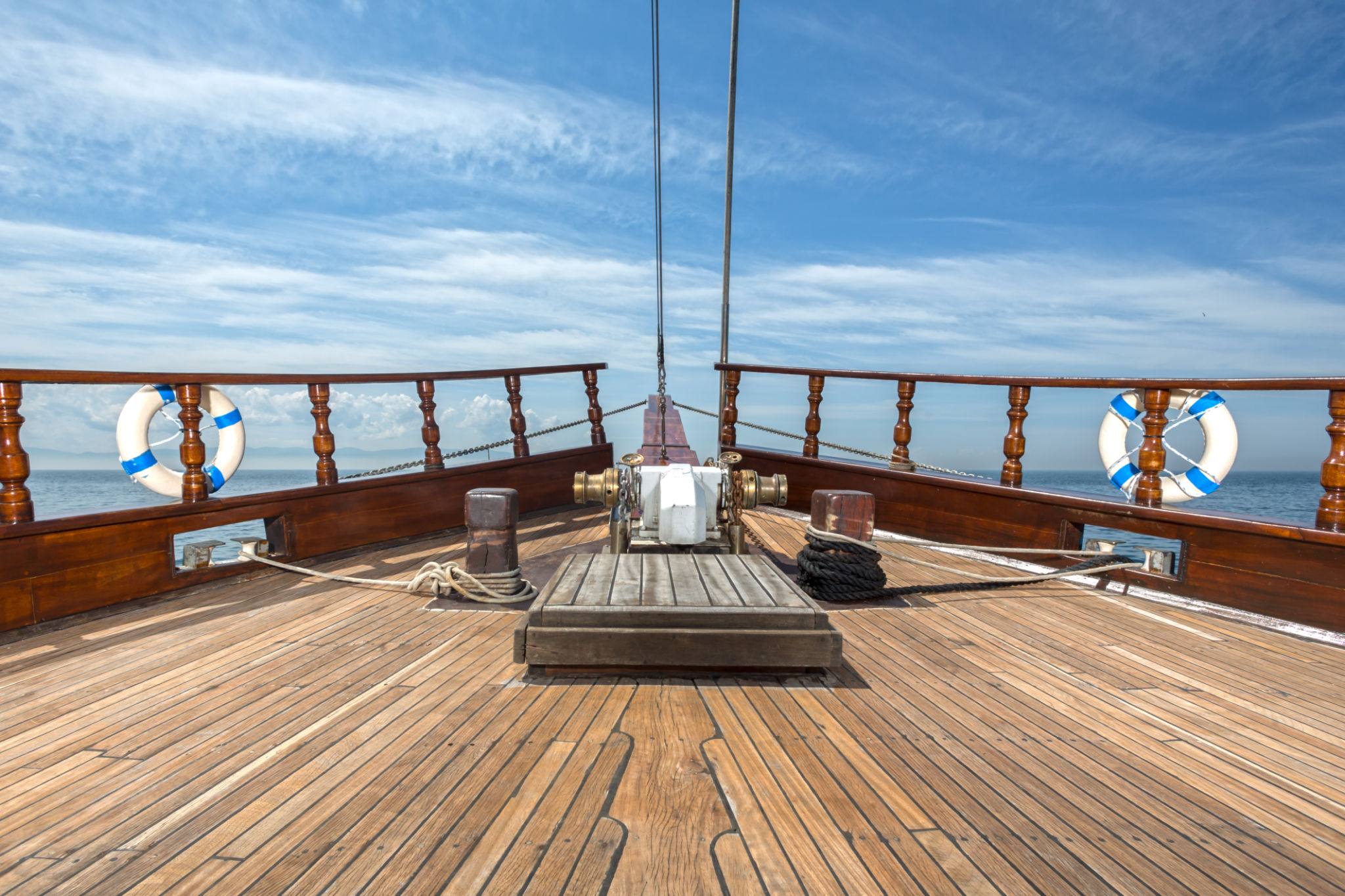 finished deck