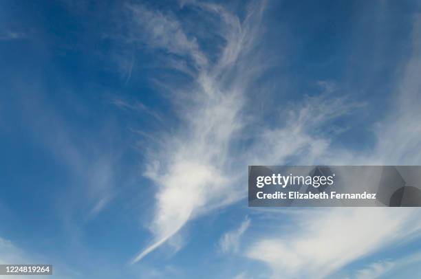 cirrostratus clouds - cirrostratus stock pictures, royalty-free photos & images