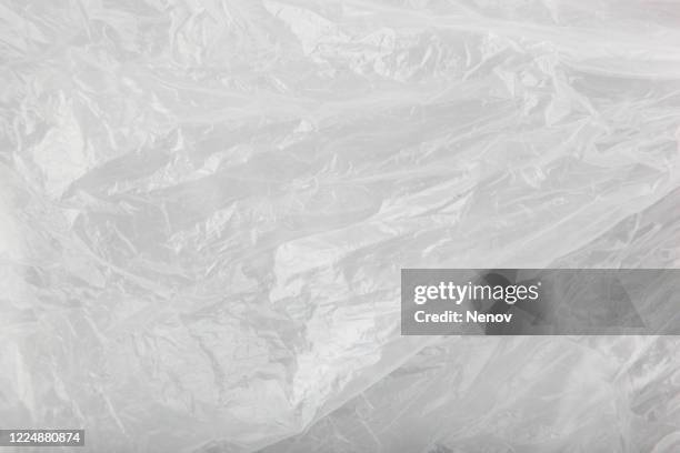 plastic bag texture - polyäthylen stock-fotos und bilder