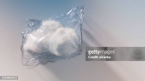 wrapped cloud - vacuum packed stock pictures, royalty-free photos & images