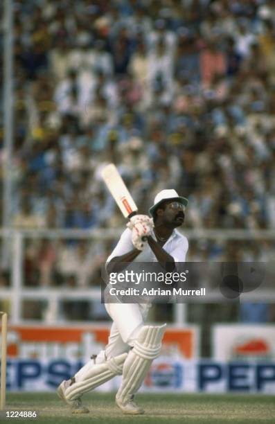 West Indies Captain Clive Lloyd in action during a match against Pakistan in Karachi, Pakistan. \ Mandatory Credit: Adrian Murrell/Allsport