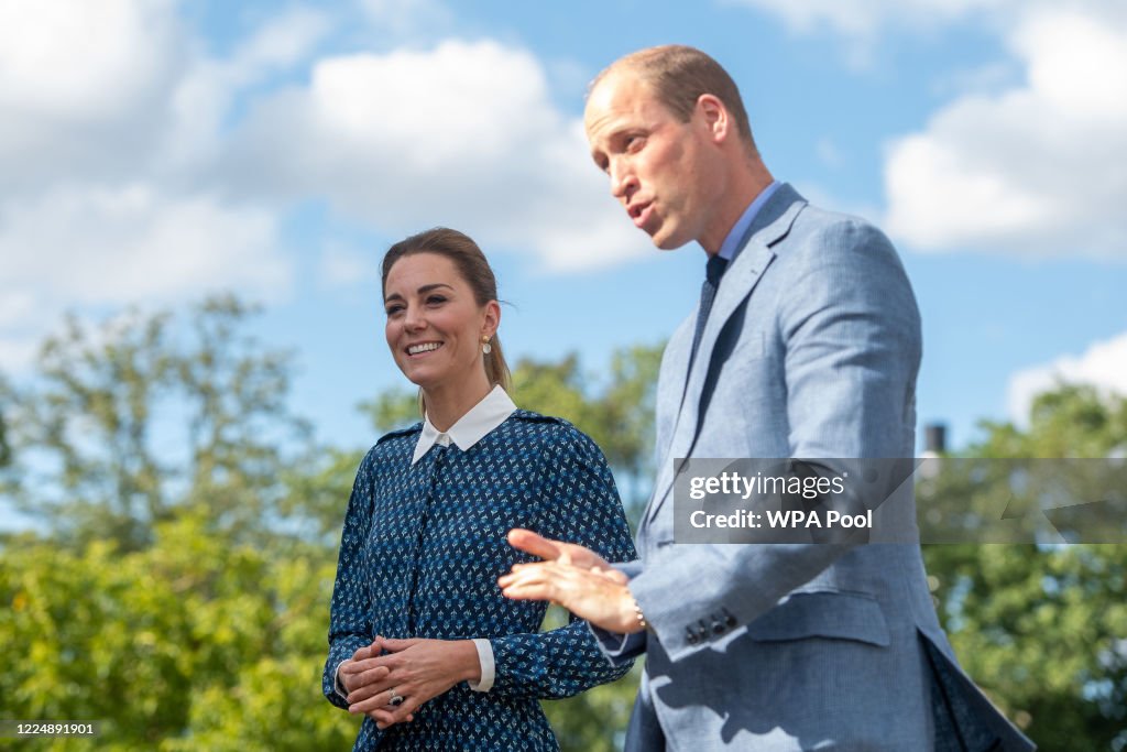 The Duke and Duchess of Cambridge Visit Queen Elizabeth Hospital