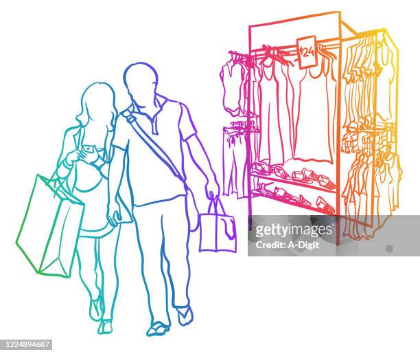  Ilustraciones de Retail Clothes Rack
