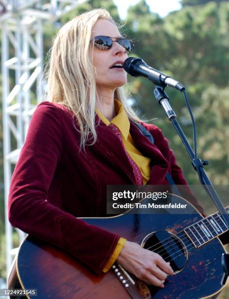 Aimee Mann performs during 97.3 Alice's Now & Zen festival at Sharon Meadow on September 22, 20020 in San Francisco, California.