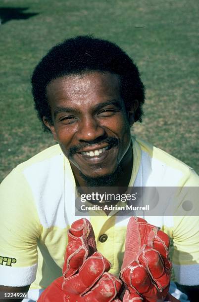 Portrait of new West Indies wicket keeper David Murray before the First Test match against Pakistan at Gaddafi Stadium in Lahore, Pakistan. The match...