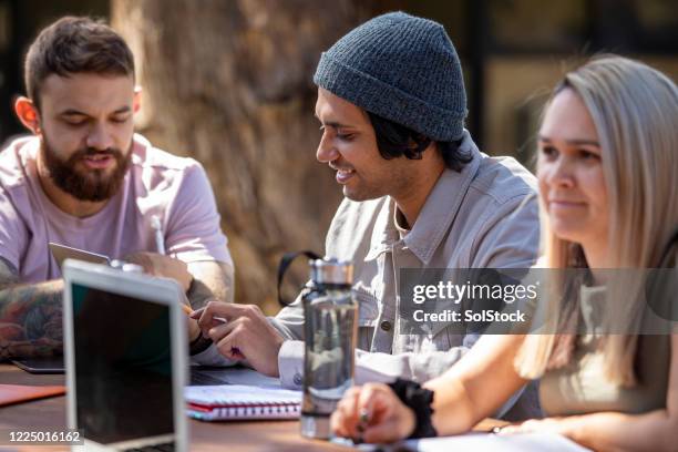 studiare insieme - perth australia foto e immagini stock