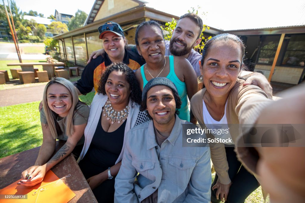 Selfie extérieur