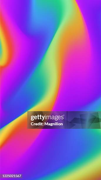 fluid colors abstract background - hologram texture stock illustrations