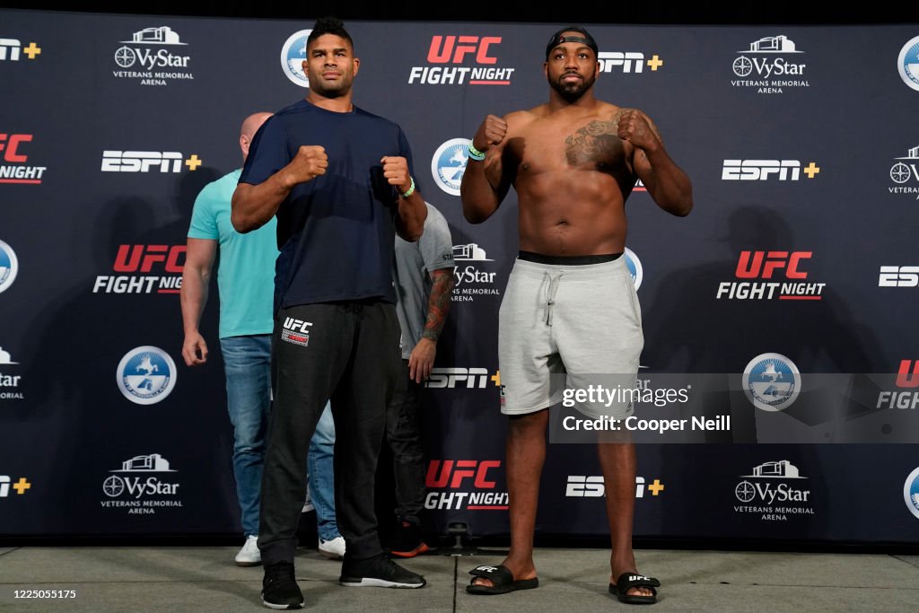 UFC Fight Night Overeem v Harris:  Weigh-Ins