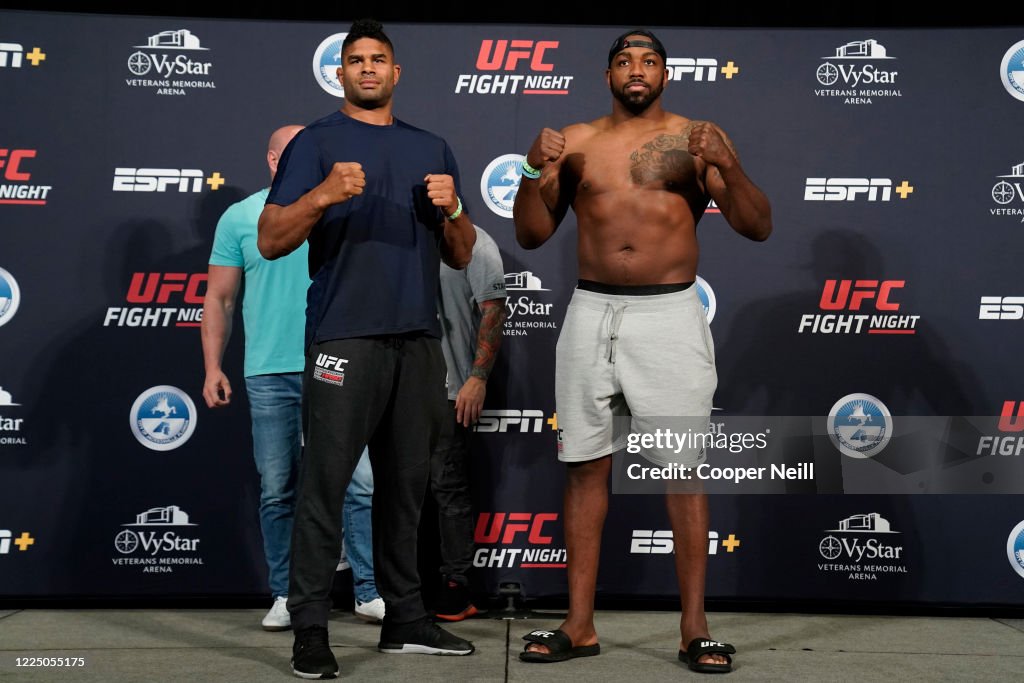 UFC Fight Night Overeem v Harris: Weigh-Ins