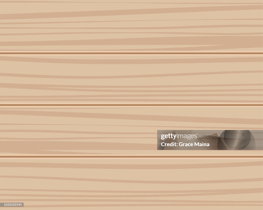 Light Wood Texture Background Vector