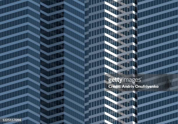 cityscape pattern - smart windows photos et images de collection