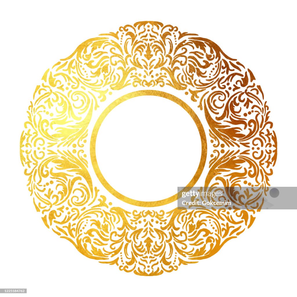 Mandala frame Ring Mandala frame Ring