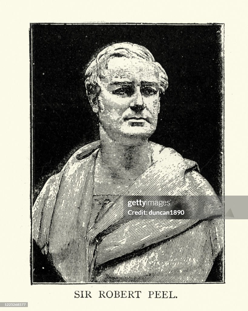 Sir Robert Peel, British Conservative and Prime Minister