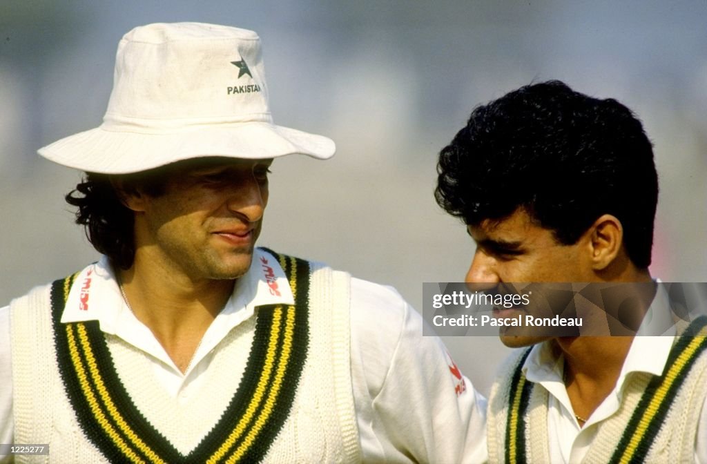 Wasim Akram and Waqar Younis of Pakistan