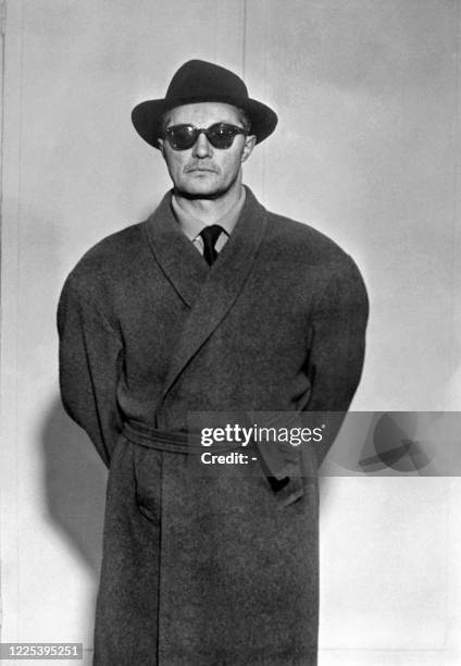 Portrait daté du 8 janvier 1966 du corse Nonce Lucarotti, arrêté par le F.B.I de New York le 19 décembre, sous la fausse identité du brésilien...