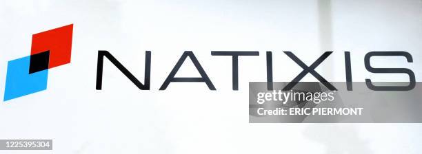 Picture shows the logo of French investment bank Natixis on May 19, 2009 in Paris, where French police raided, as well as its two parent banks,...