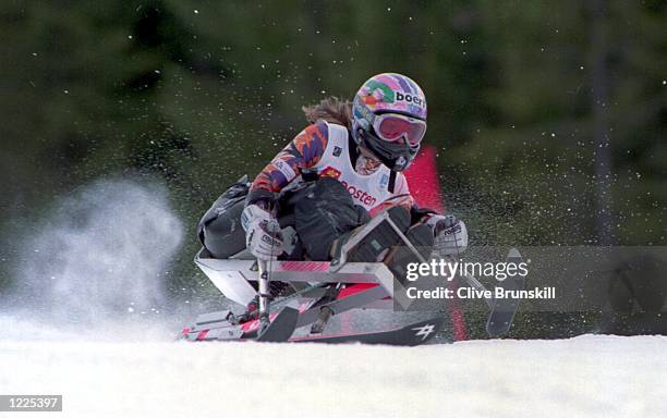 S WOMENS GIANT SLALOM AT THE 6TH WINTER PARALYMPICS IN LILLEHAMMER. Mandatory Credit: Clive Brunskill/ALLSPORT
