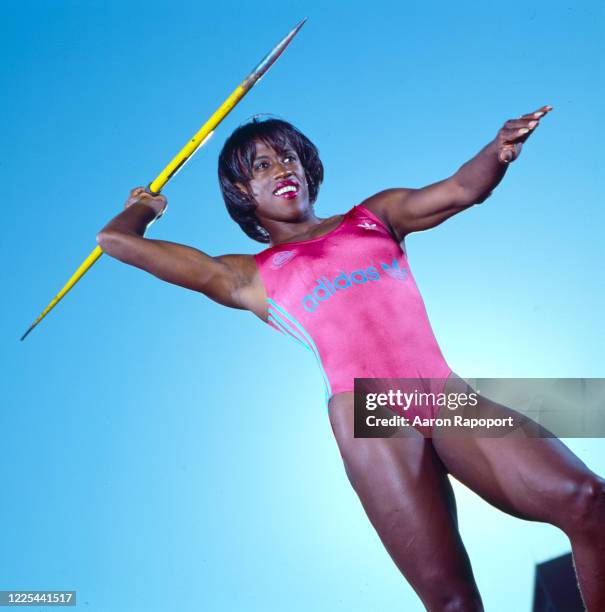 Track and field star Jackie Joyner-Kersee in Los Angeles, California.