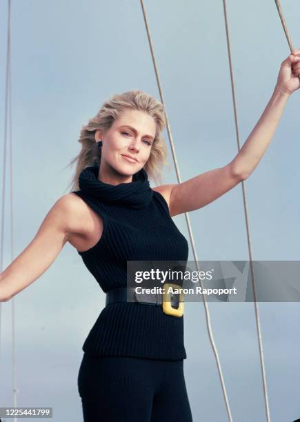 Los Angeles Actress Shawn Weatherly poses for a portrait in Santa Monica, California