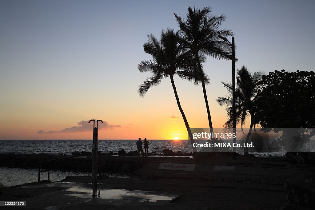 Sunset At Kohala Coast, Hawaii, U.S.A.