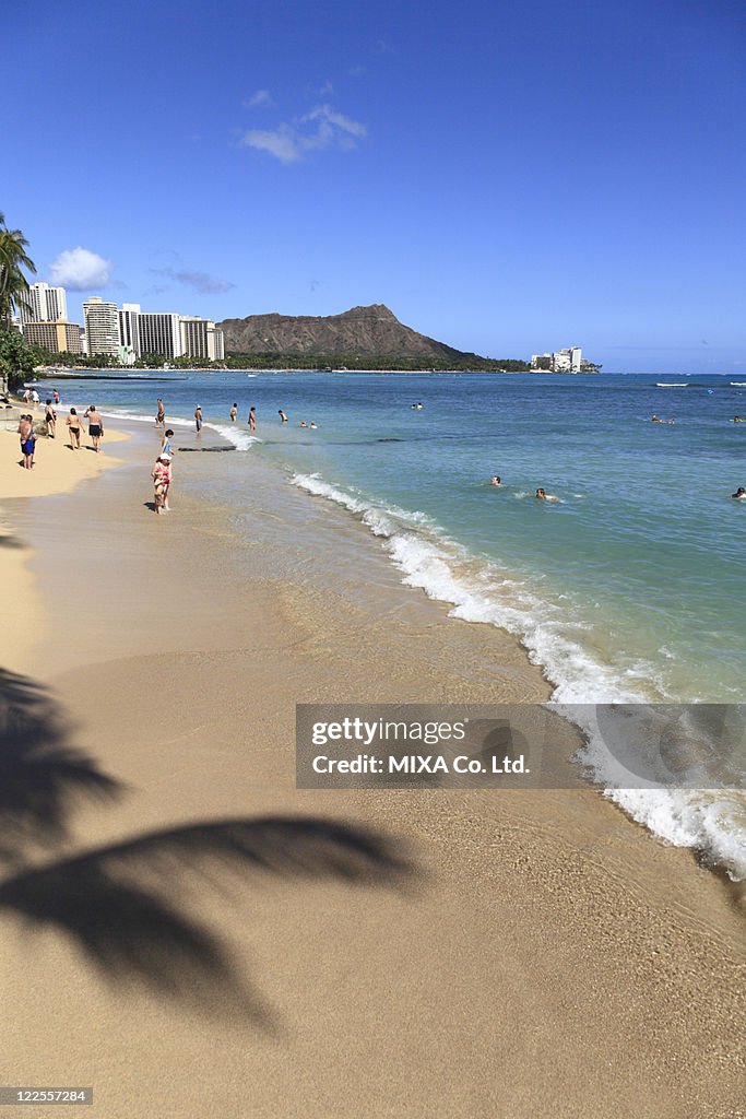 Beach Resort, Honolulu, Hawaii, U.S.A.