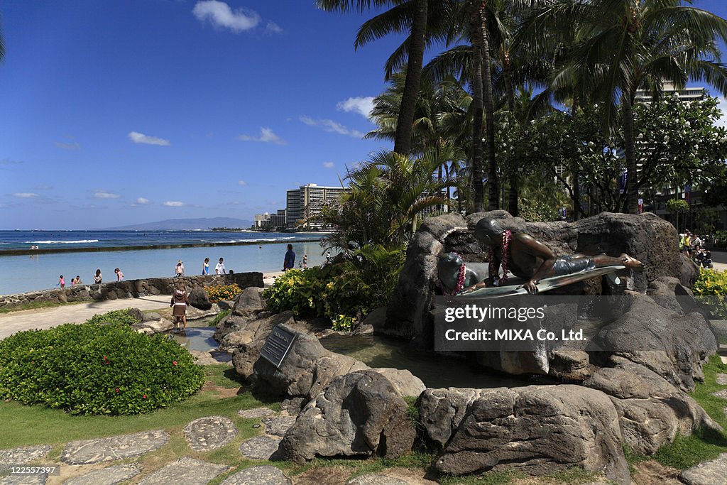 Beach Resort, Honolulu, Hawaii, U.S.A.