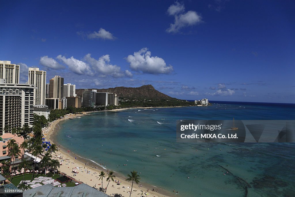 Beach Resort, Honolulu, Hawaii, U.S.A.